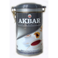 Черный чай Akbar (Акбар) Эрл грей жб 225г